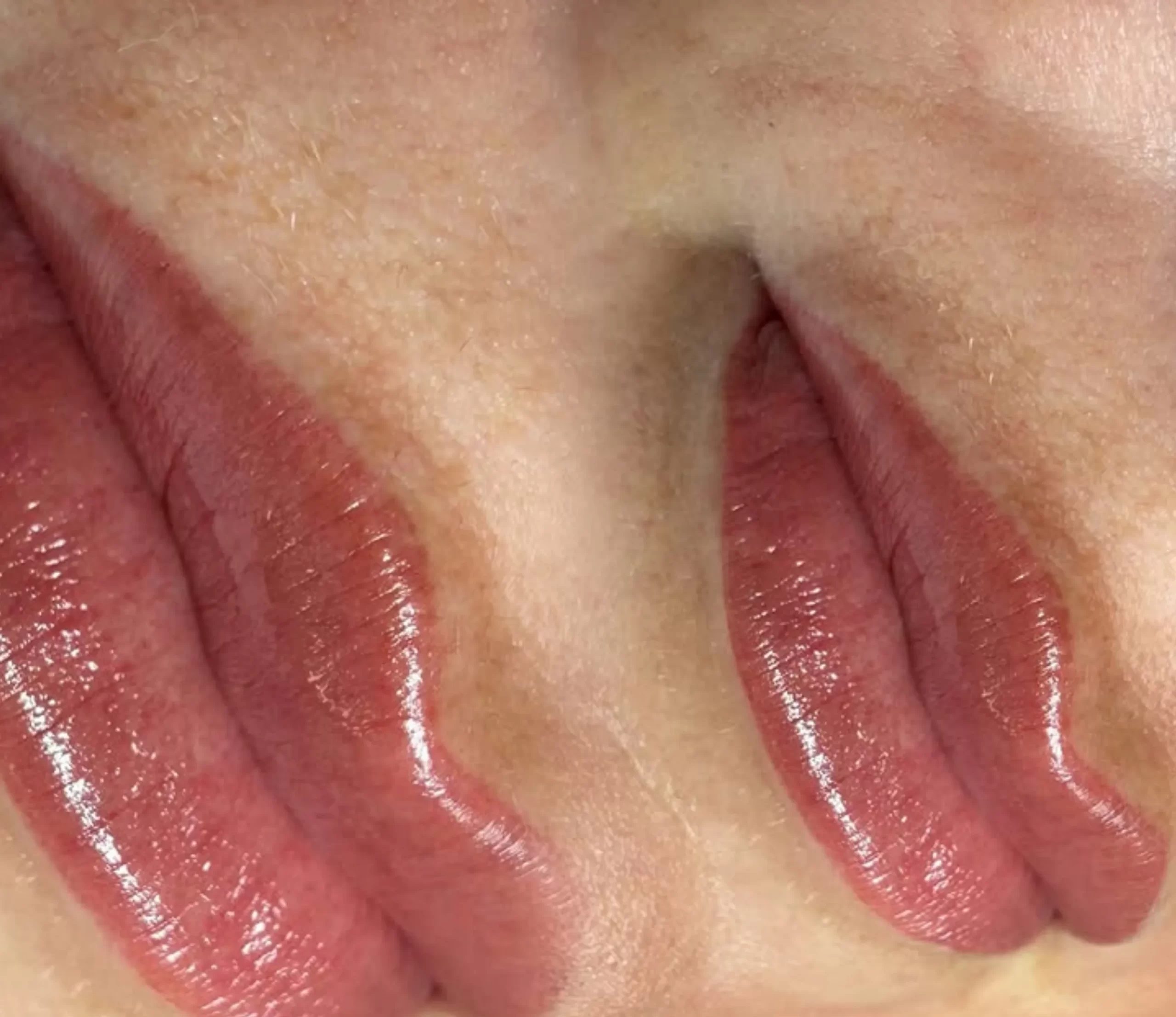 lip tattoo dietary prep